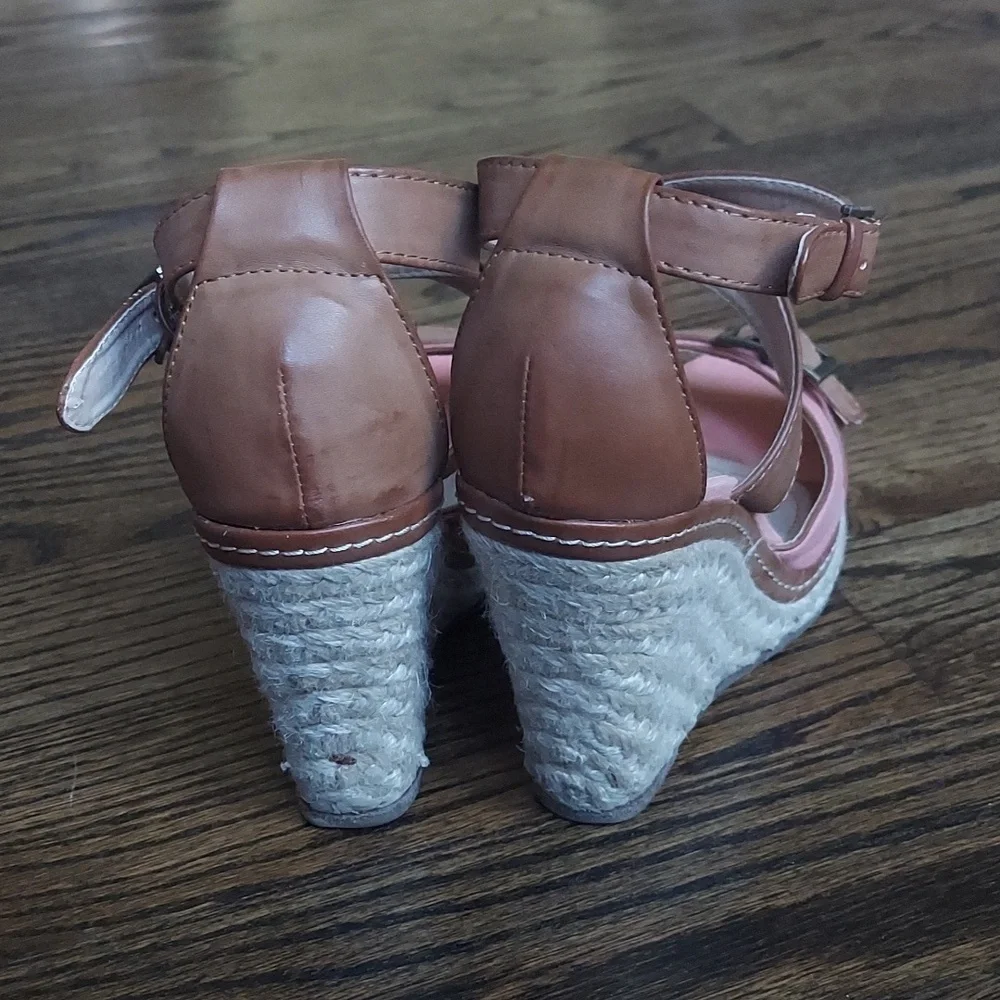 Bamboo Espadrilles - pink - size 6.5